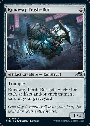 Runaway Trash-Bot [Kamigawa: Neon Dynasty]