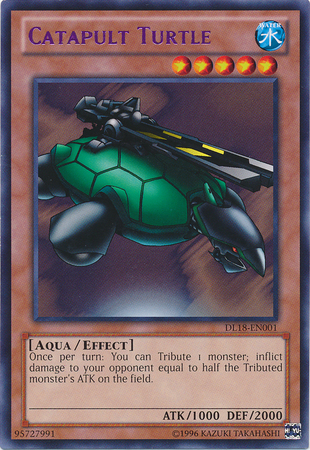 Catapult Turtle (Purple) [DL18-EN001] Rare