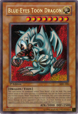Blue-Eyes Toon Dragon [MRL-000] Secret Rare
