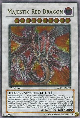Majestic Red Dragon (UTR) [ABPF-EN040] Ultimate Rare