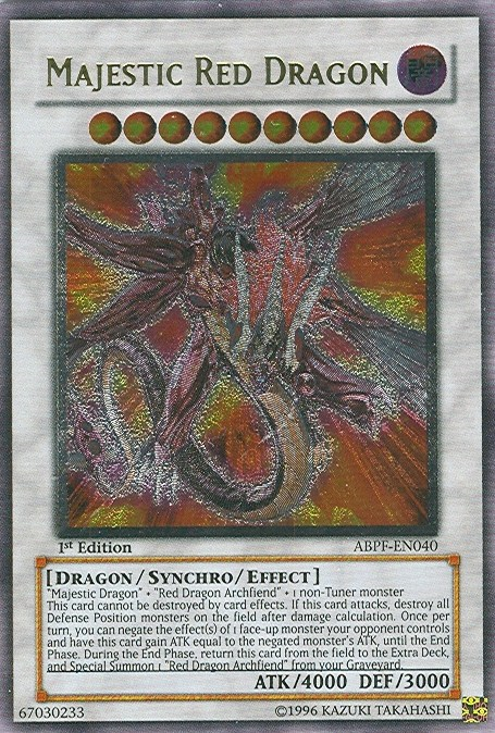 Majestic Red Dragon (UTR) [ABPF-EN040] Ultimate Rare