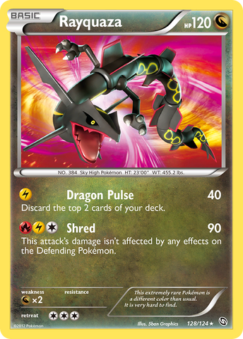 Rayquaza (128/124) [Black & White: Dragons Exalted]