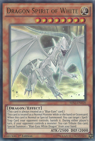 Dragon Spirit of White [SHVI-EN018] Ultra Rare