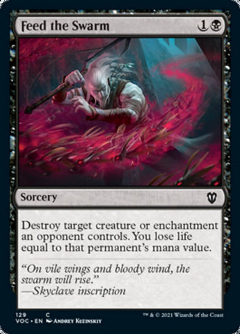 Feed the Swarm [Innistrad: Crimson Vow Commander]