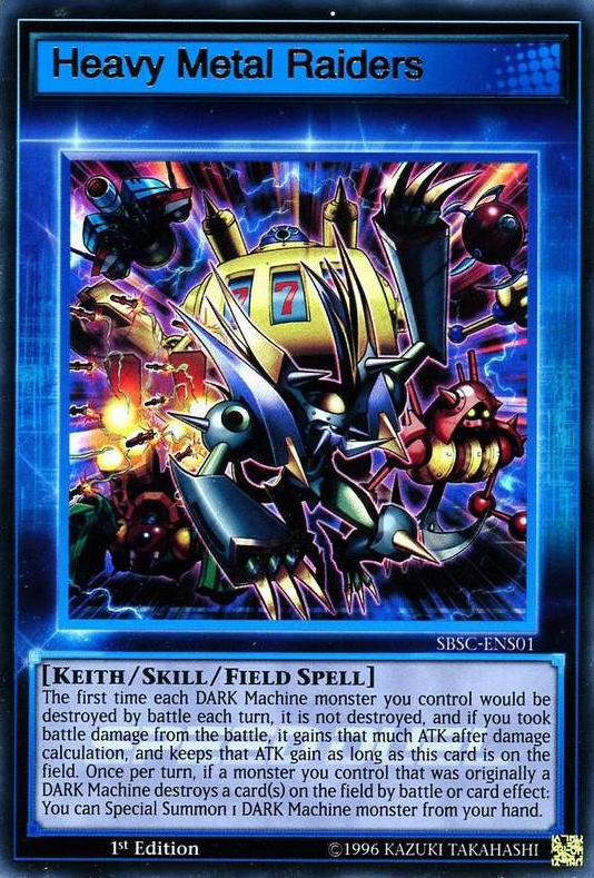 Heavy Metal Raiders (Skill Card) [SBSC-ENS01] Ultra Rare