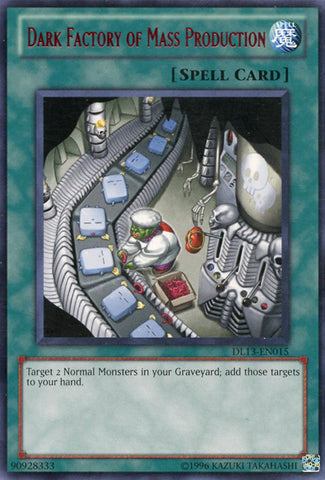 Dark Factory of Mass Production (Red) [DL13-EN015] Rare