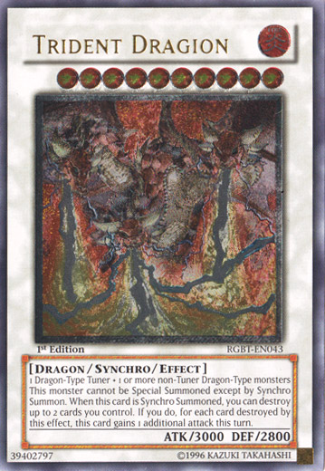 Trident Dragion (UTR) [RGBT-EN043] Ultimate Rare