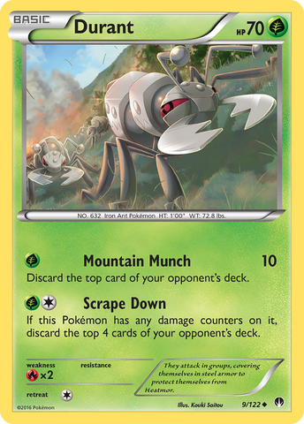 Durant (9/122) [XY: BREAKpoint]
