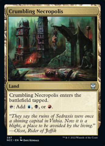 Crumbling Necropolis [Streets of New Capenna Commander]
