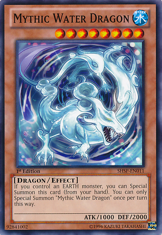 Mythic Water Dragon [SHSP-EN011] Common