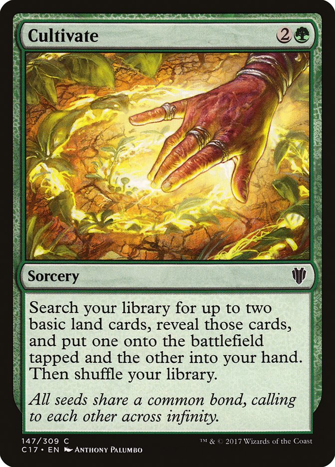 Cultivate [Commander 2017] | GameZilla