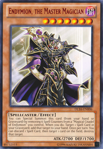 Endymion, the Master Magician (Red) [DL16-EN006] Rare