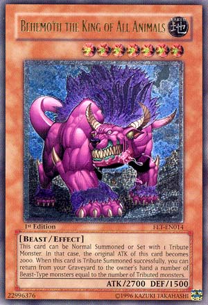 Behemoth the King of All Animals (UTR) [FET-EN014] Ultimate Rare