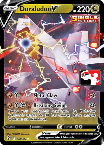 Duraludon V (122/203) [Prize Pack Series One]