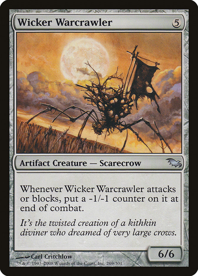 Wicker Warcrawler [Shadowmoor] | GameZilla