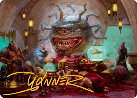 Xanathar, Guild Kingpin Art Card (Gold-Stamped Signature) [Dungeons & Dragons: Adventures in the Forgotten Realms Art Series]