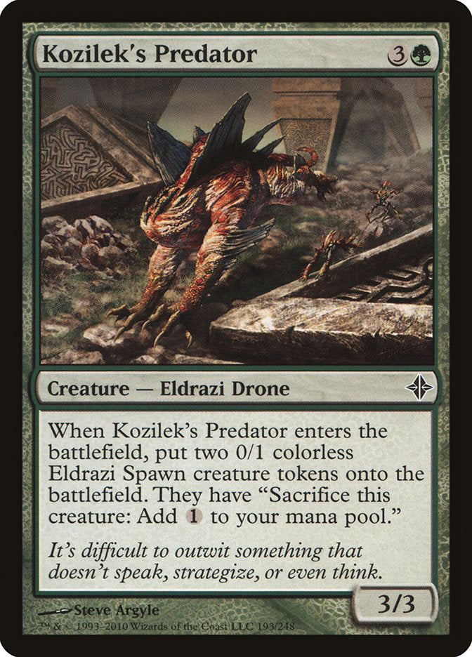 Kozilek's Predator [Rise of the Eldrazi] | GameZilla