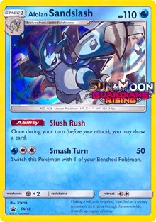 Alolan Sandslash - SM18 (Prerelease Promo) [SM Promos]