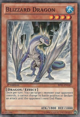 Blizzard Dragon [BP01-EN147] Starfoil Rare