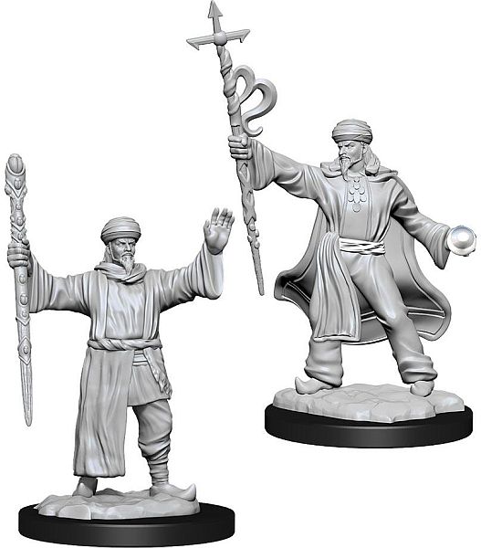 D&D Unpainted Minis WV13 Human Wizard Male