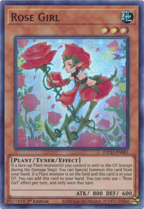 Rose Girl [ETCO-EN081] Super Rare