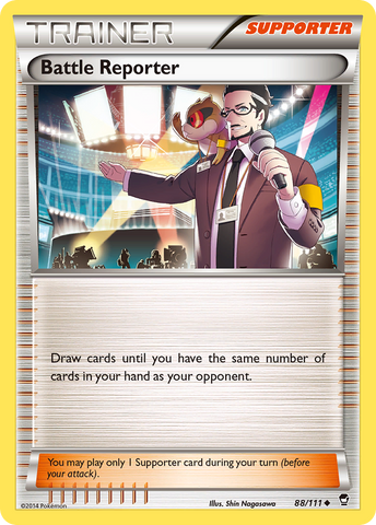 Battle Reporter (88/111) [XY: Furious Fists]