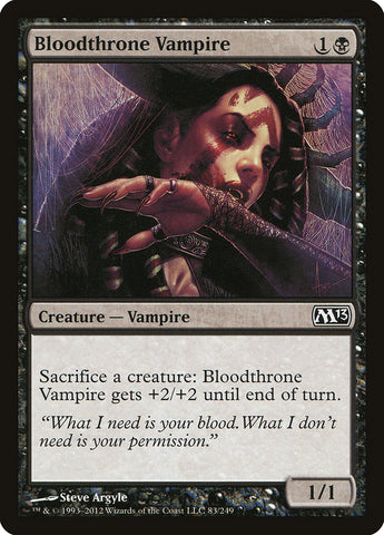 Bloodthrone Vampire [Magic 2013]