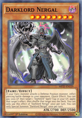 Darklord Nergal [MP21-EN119] Common