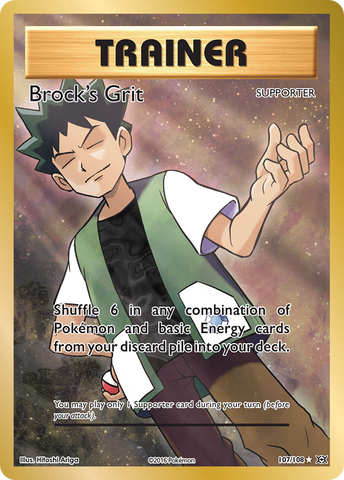 Brock's Grit (107/108) [XY: Evolutions]