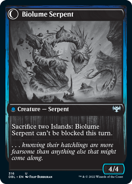 Biolume Egg // Biolume Serpent [Innistrad: Double Feature]
