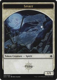 Spirit (002) // Spirit (010) Token [Ravnica Allegiance: Guild Kits]