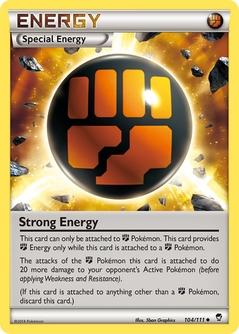 Strong Energy (104/111) [XY: Furious Fists]