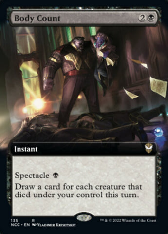 Body Count (Extended Art) [Streets of New Capenna Commander]