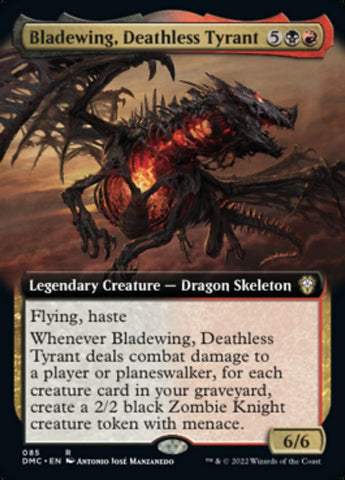 Bladewing, Deathless Tyrant (Extended Art) [Dominaria United Commander]