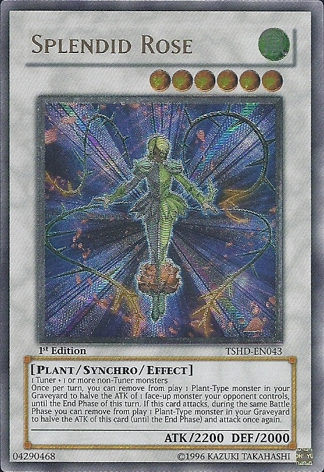 Splendid Rose (UTR) [TSHD-EN043] Ultimate Rare
