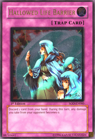Hallowed Life Barrier (UTR) [SOD-EN060] Ultimate Rare