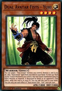 Dual Avatar Fists - Yuhi [PHRA-EN014] Super Rare