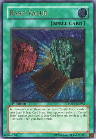 Rare Value (UTR) [FOTB-EN033] Ultimate Rare
