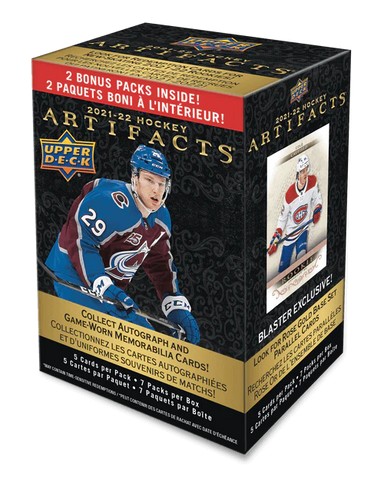 21/22 UD Artifacts Hockey Blaster
