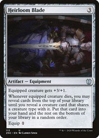 Heirloom Blade [Zendikar Rising Commander]