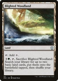 Blighted Woodland [Zendikar Rising Commander]