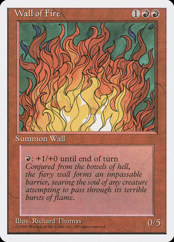 Wall of Fire [Fourth Edition]