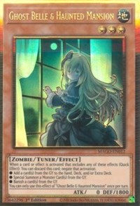 Ghost Belle & Haunted Mansion (Alternate Art) [MAGO-EN012] Premium Gold Rare