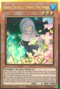 Ghost Sister & Spooky Dogwood (Alternate Art) [MAGO-EN013] Premium Gold Rare