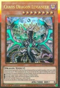 Chaos Dragon Levianeer [MAGO-EN017] Premium Gold Rare