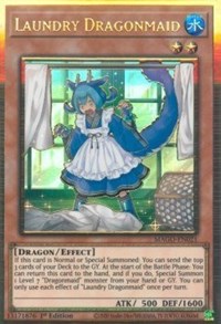 Laundry Dragonmaid [MAGO-EN021] Premium Gold Rare