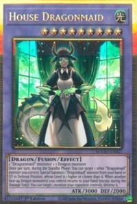 House Dragonmaid [MAGO-EN027] Premium Gold Rare