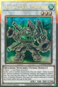 Martial Metal Marcher [MAGO-EN030] Premium Gold Rare
