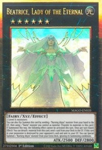 Beatrice, Lady of the Eternal [MAGO-EN035] Premium Gold Rare