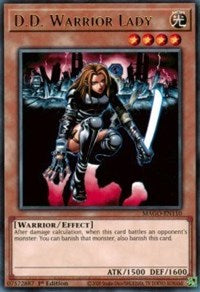 D.D. Warrior Lady [MAGO-EN110] Rare